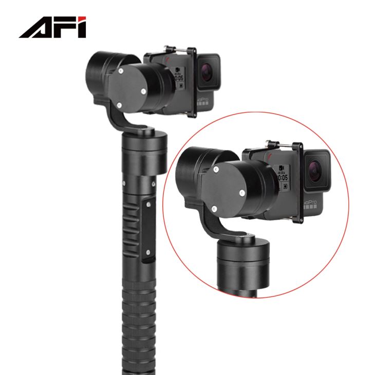 Stabilizzatore motorizzato per macchine fotografiche Afi New Design con 1 / 4''bottom