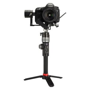 Stabilizzatore cardanico palmare a 3 assi AFI D3, treppiede video per telecamera potenziato con zoom e tiro a fuoco Vertigo per DSLR (nero)